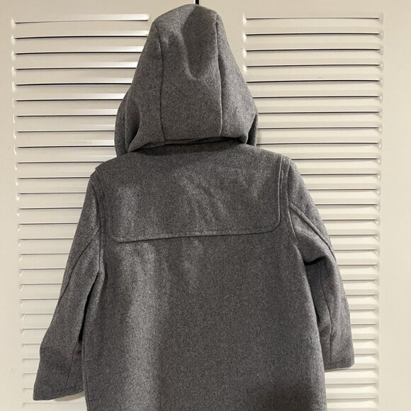 Janie and Jack 2T Gray Wool Blend Toggle Coat - Picture 3 of 4